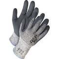 Bdg Grey HPPE Cut Resistant Grey Sandy Nitrile Palm, Size X3L (12) 99-1-9626-12